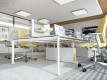 Birou operational MOBI-Q1 picioare metalice blat din PAL 1200x600mm