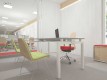 Birou operational QUANTUM-1 picioare metalice 1200x600mm