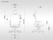Scaun ergonomic NEZ UM-W-879K