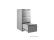 Dulap metalic 3 sertare XD-001-3D