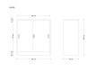 Dulap metalic 1 compartiment, XD-020