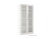 Dulap metalic 1 compartiment, vertical, fronturi din sticla, XD-027