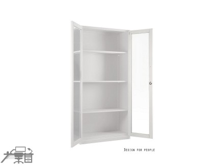 Dulap metalic 1 compartiment, vertical, fronturi din sticla, XD-027