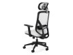 Scaun ergonomic operational HIT PIELE ECO FN021H-3-BST